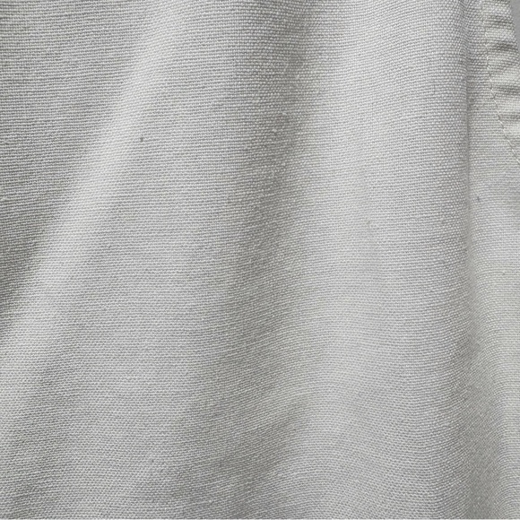 Tuckernuck White Linen Blend Sleeveless Top Vest Waistcoat Size Large Buttons Up - Picture 9 of 11